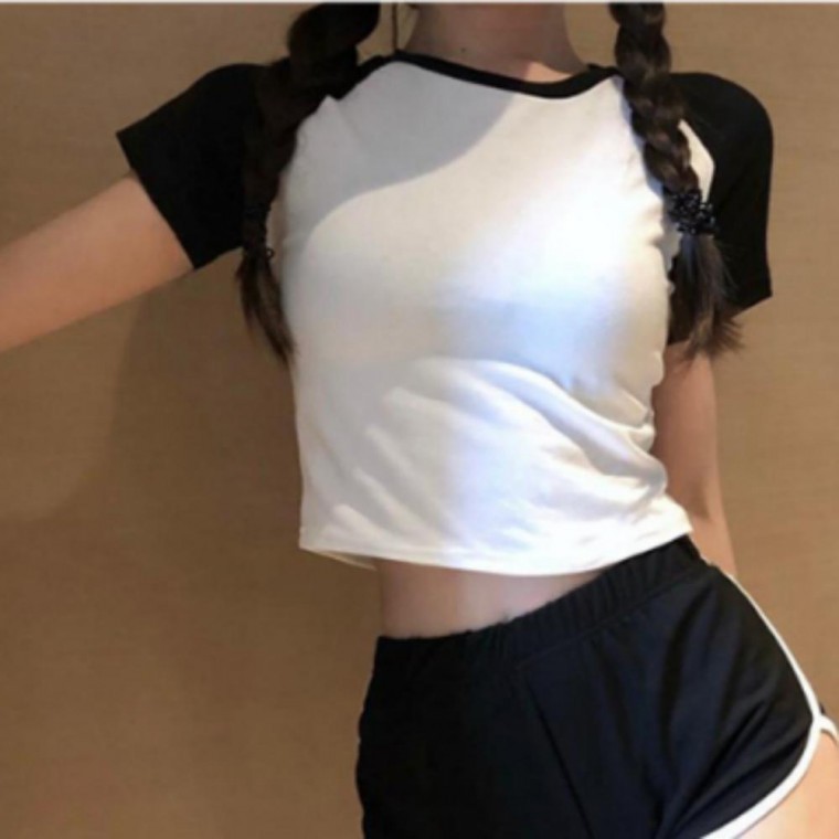 지니몰 홀터넥 크롭 나시 3컬러 코튼 민소매 탑 여름 여성 이너 상의 - 상품 이미지