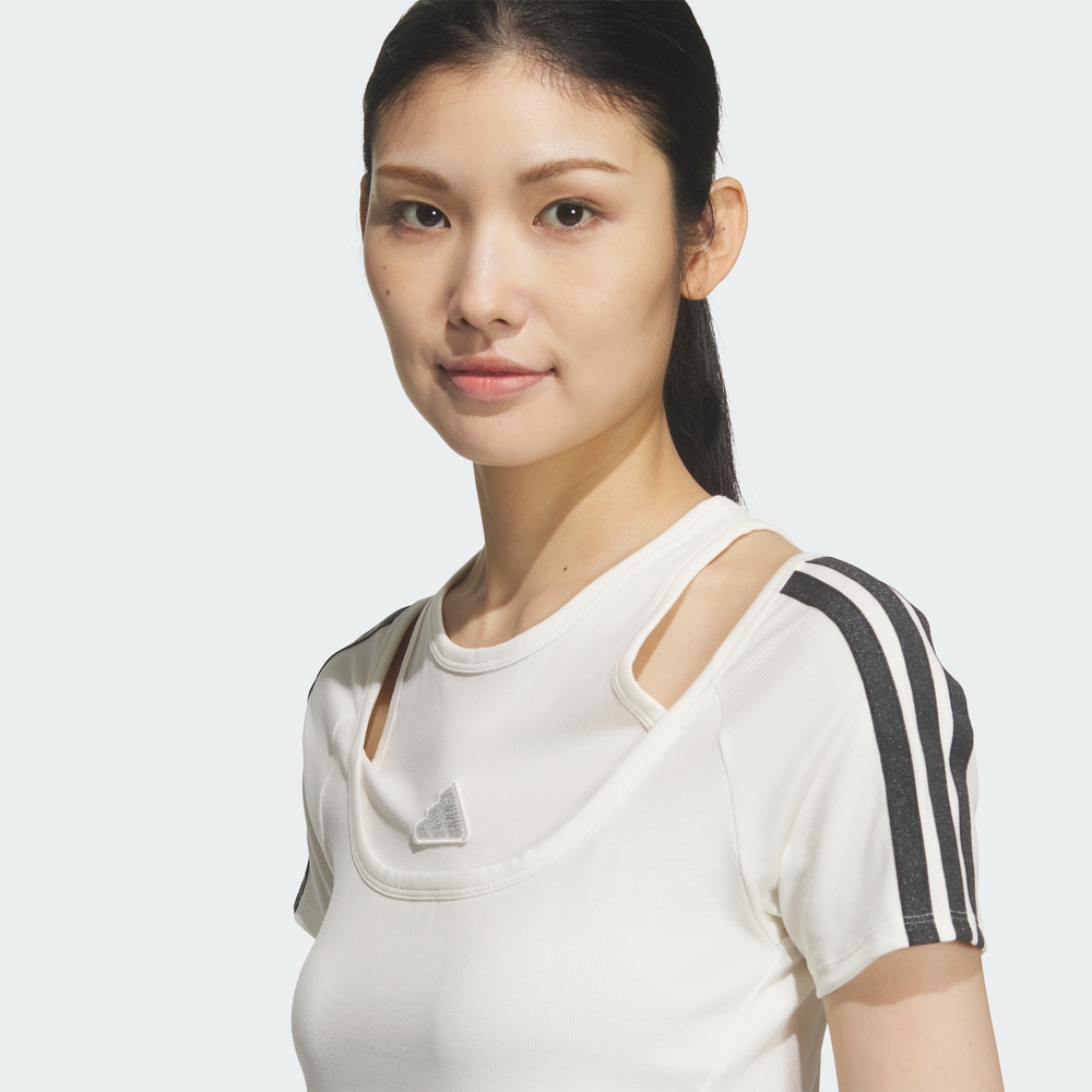 [아디다스 공식] 댄스 투 레이어 넥 베이비 티 KR7606 이미지 7