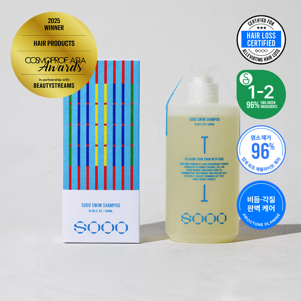 SOOO SOOO 수영 샴푸 500ml