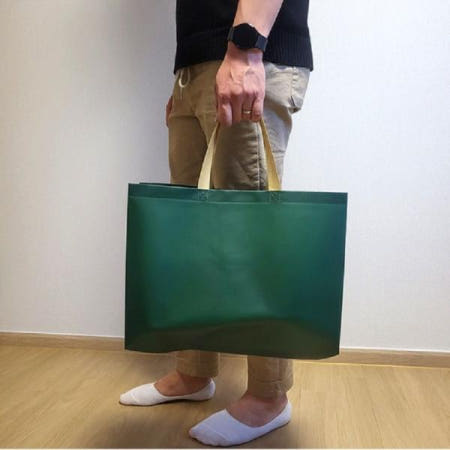 중국OEM/올댓팩토리 시장바구니 다용도 부직포 쇼핑백 중형