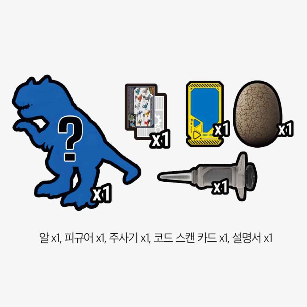 쥬라기월드 공룡 프라이멀 해치 하이브리드 에그 랜덤 피규어 알 장난감 남아 스티커세트 선물 - 상세 이미지 4
