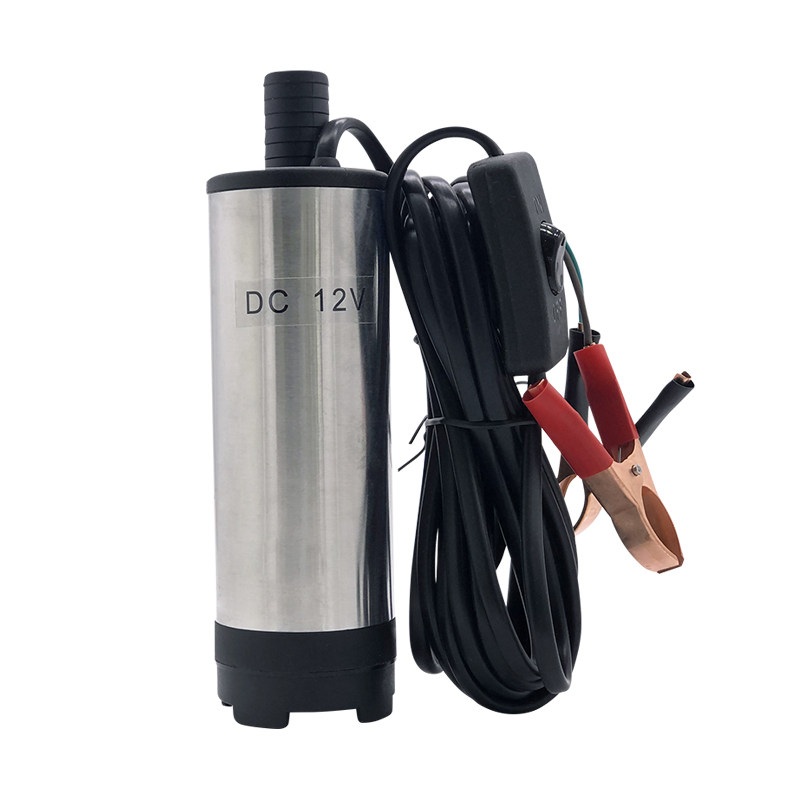 수중모터 가압펌프 12V 차량탑재용 dc 미니수중펌프 오일 디젤 물 유류 이송 휴대용 - 상품 이미지