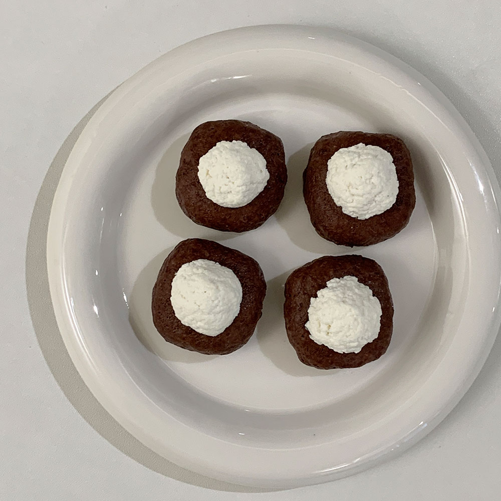 강아지 한우 큐브 보양식 특식 뽀뽀솜 소고기+치즈, 140g, 1개 - 상세 이미지 2