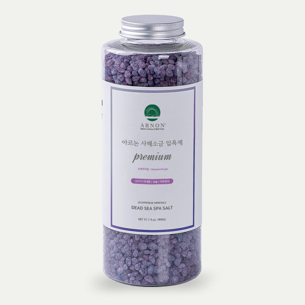 1+1 아르논 사해소금 입욕제 프리미엄 900g 네이처그린 바쓰솔트 배스 반신욕 목욕 족욕 - 상세 이미지 4