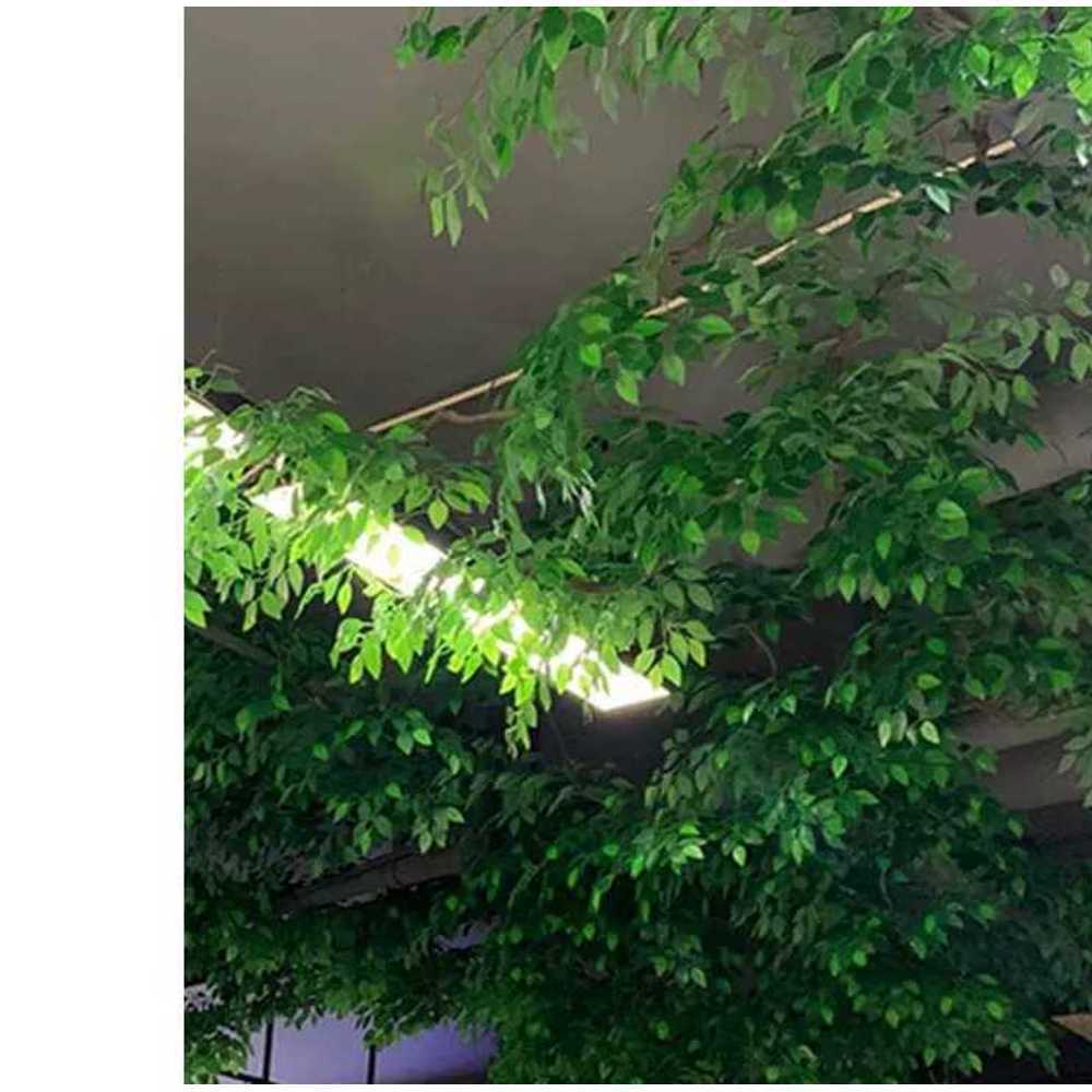 나뭇잎 조화 실내조경 녹색 이벤트 용 천장 식물 벽 장식 - 상품 이미지