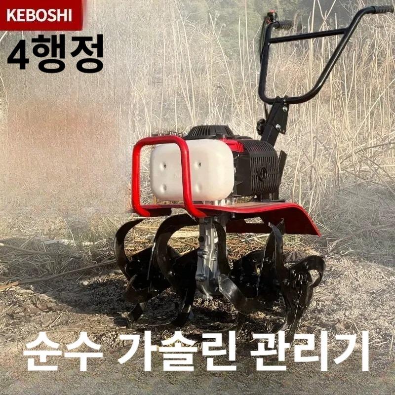 8마력 4행정 가솔린 경운기 + 올인원 5종세트 밭가는기계 - 상세 이미지 2