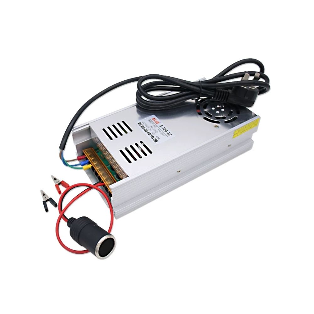 220V 12V 전력 듀얼 가정용 개시형 변압기 12V 24V 60A 720W - 상품 이미지