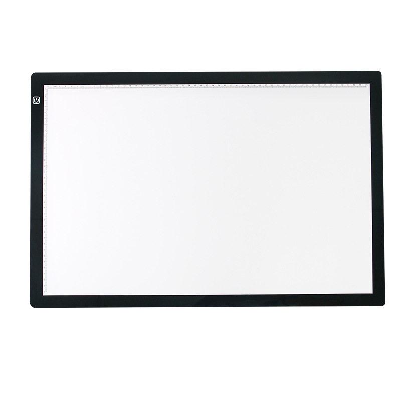 라이트테이블 LED 조명 스케치 대형 도광판 5V 원형 600x400 3단계 - 상품 이미지