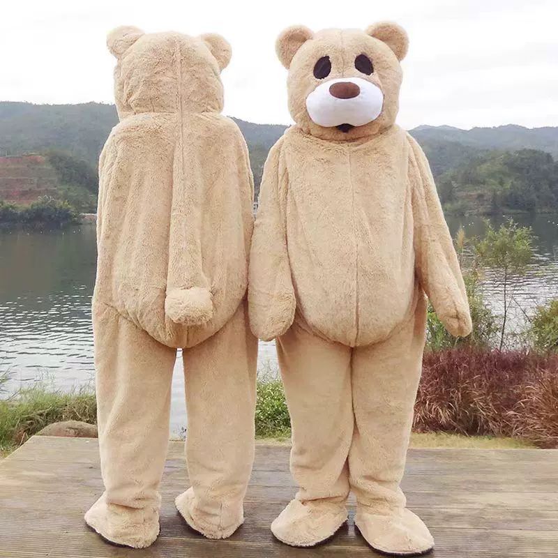 인형탈 복장 코스프레 곰인형 공연 의상 코스튬 할로윈 댄싱 베어 렌탈 S - 상세 이미지 5