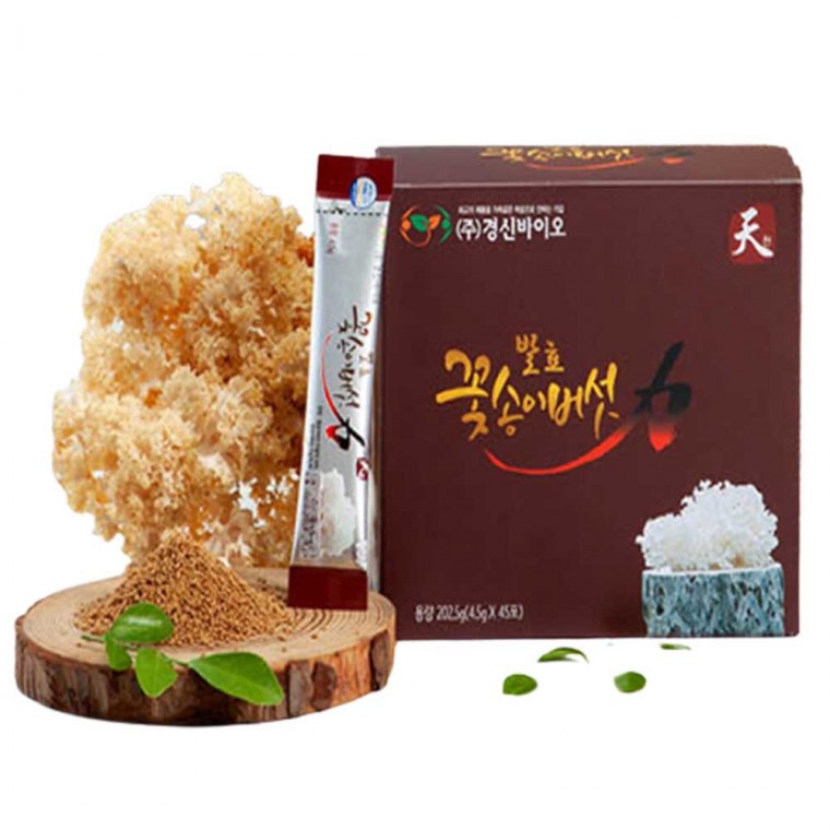 발효 꽃송이버섯 효소 천 스틱형 1개월분 90포 선물 - 상품 이미지