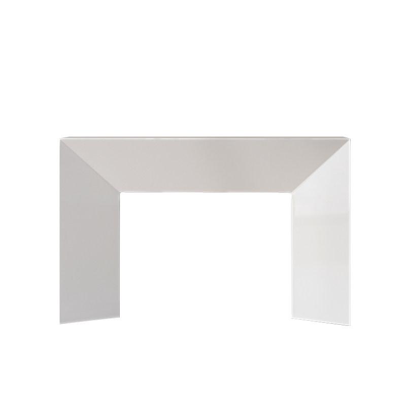 벽난로콘솔 데스크 거실복도장 벽콘솔 현관 얇은 화이트 100x35x90 완전 조립 완료 - 상세 이미지 5