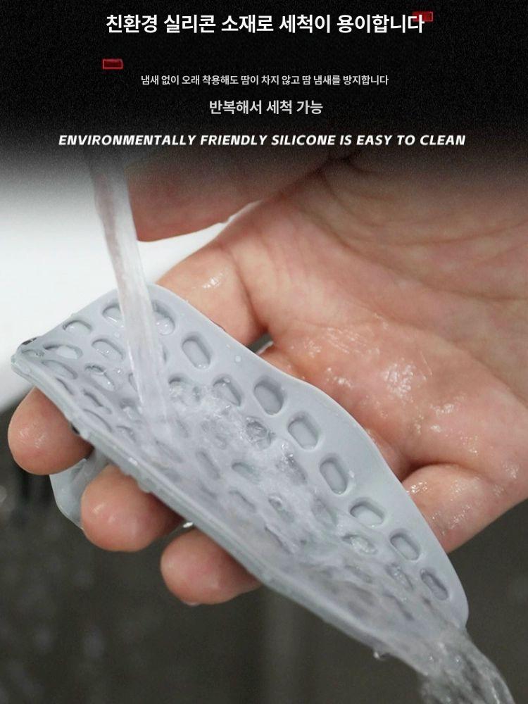 운동용 크로스핏 풀업 턱걸이 그립 철봉 손바닥보호대 블랙 [OPP 봉투 포장] - 상세 이미지 4