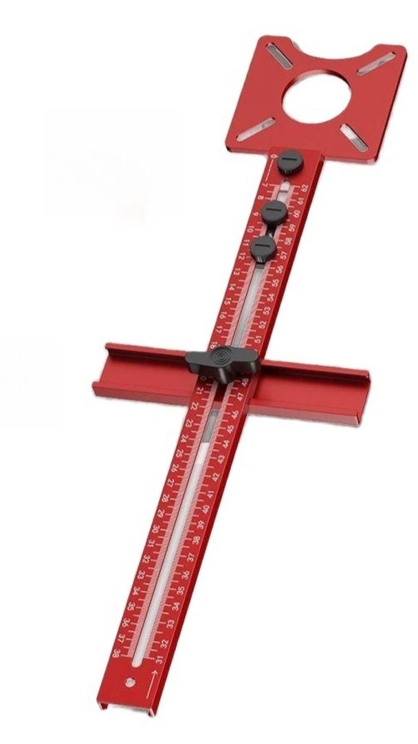 지그 트리머 목공 조기대 홈파기 가이드 라우터 레일 홈 블록 - 상품 이미지