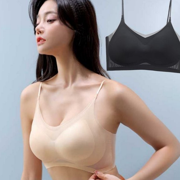 흡한속건 여성 스포츠브라 노와이어 여성 심리스 데일리 여름 - 상품 이미지
