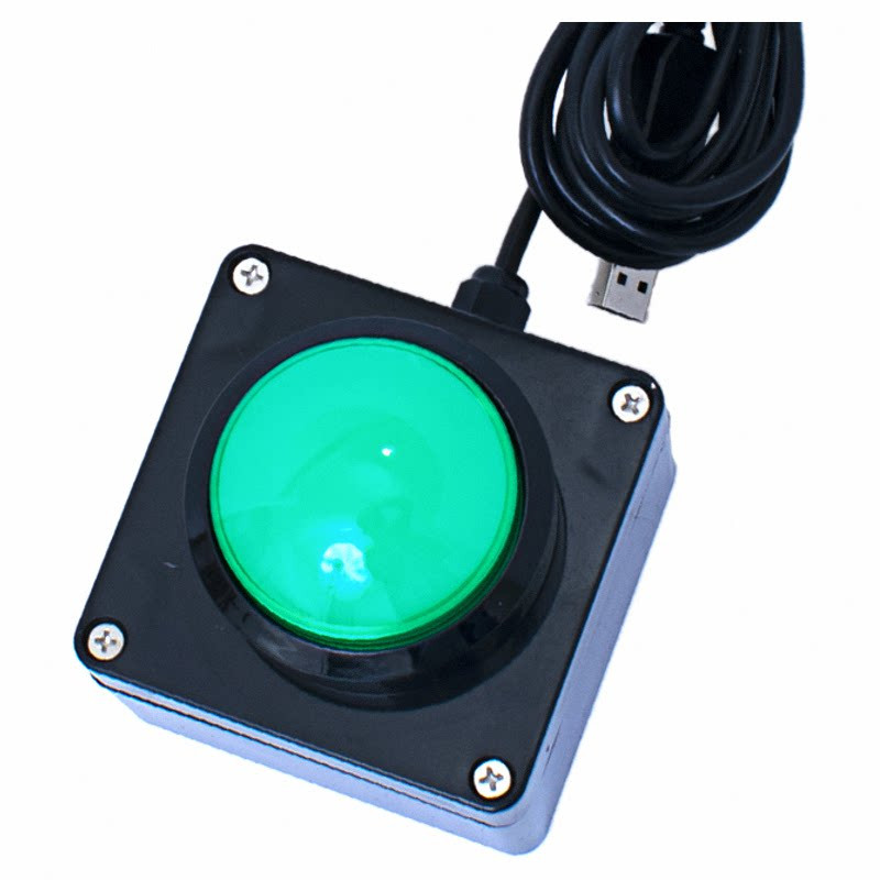 무선 USB 버튼 리모컨 컴퓨터 단축키 설정 퀴즈 부저 원격 제어 LED 컨트롤러 - 상세 이미지 4