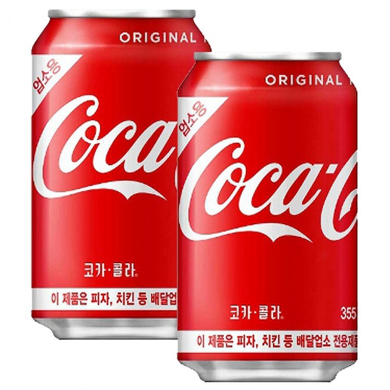 음료 코카콜라 355ml 24캔 대용량 가정용 사무실 필수 음료수 - 상품 이미지