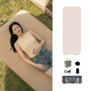 제커 에어매트 자충 매트 캠핑 에어 10cm 자충 침대 자동 충전 펌프 ... 운동러 솔직 후기 | 실사용 리뷰 - 상품 이미지 2