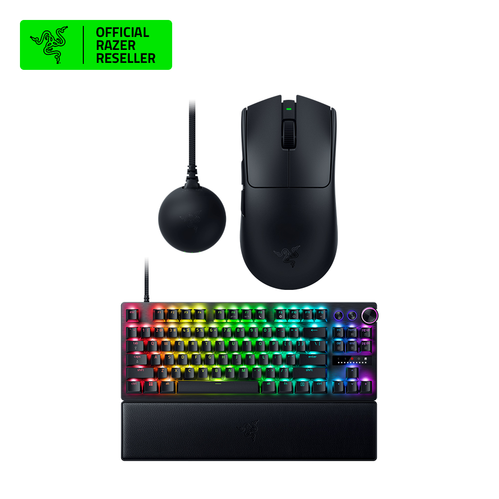 [SET] 레이저코리아 Razer Huntsman V3 Pro TKL KR + Razer Viper V4 Pro 블랙 - 상품 이미지