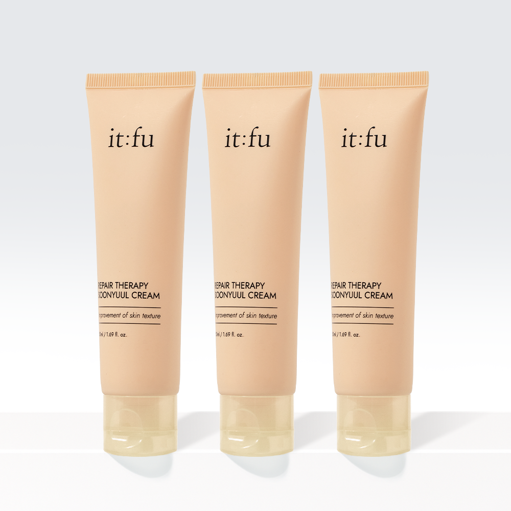 네이버 잇퓨 it:fu 율무 나이아신아마이드 순율 크림 50ml, 3개