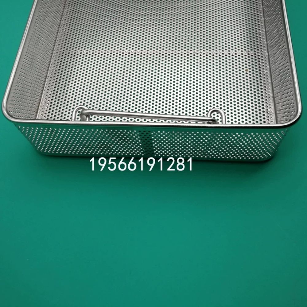 스텐사각채반 대형 트레이 구멍5mm 170 304스테인레스 세척망 메쉬망 70mm 바구니 - 상세 이미지 5