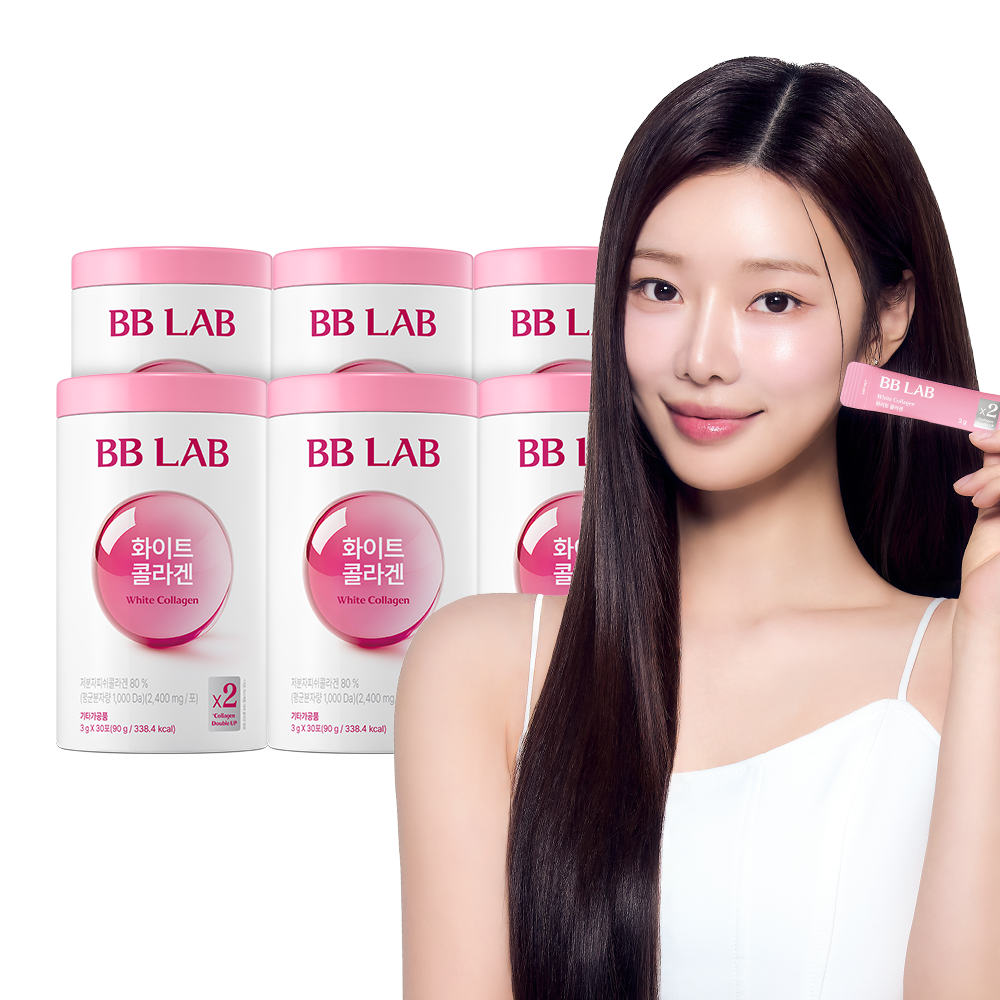 뉴트리원 비비랩 화이트 콜라겐 저분자 어류 초 어린 화잘먹 피쉬 펩타이드 30포, 6개 제품 이미지