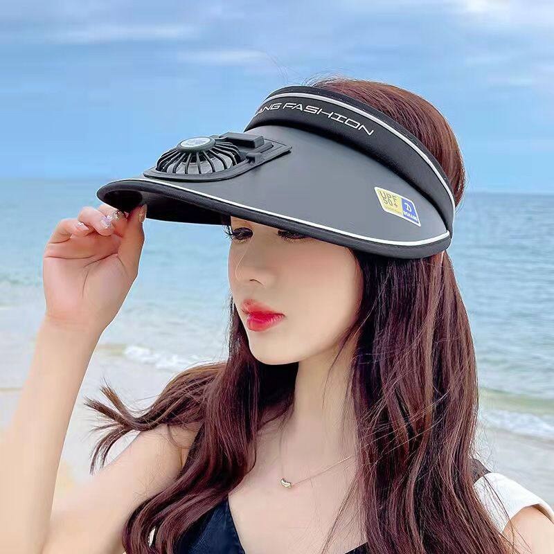 선풍기달린모자 충전식 선풍기 강력한 바람 시원한 쿨링 여름 야외활동 등산 낚시 갯벌체험 - 상세 이미지 3