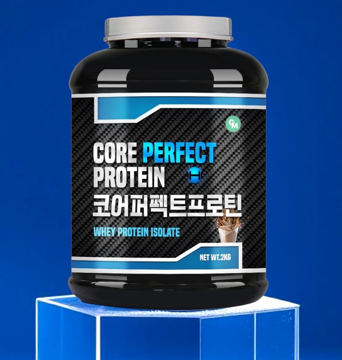 코어 퍼펙트 프로틴 단백질 보충제 분리유청 웨이프로틴 쉐이크 초코맛 - 상품 이미지
