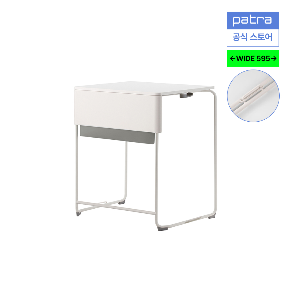 파트라 T7 학생 학원 강의실 1인용 책상 DA7106L-S - 상세 이미지 2
