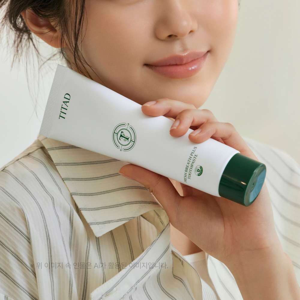 티타드 프레시 브레스 플러스 치약 180g 3개 고불소치약 구취제거 상품 이미지