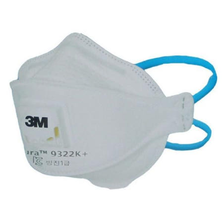 납땜마스크 방진마스크 10매입 방진1급 접이식 김서림방지 9322K
