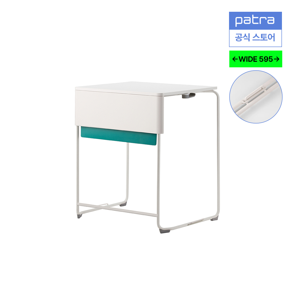 파트라 T7 학생 학원 강의실 1인용 책상 DA7106L-S - 상세 이미지 3