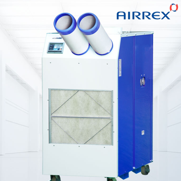 캠프장 주차장 조선소 제철소 식품공장 행사장 돈사 에어컨 HSC-5000A - 상품 이미지