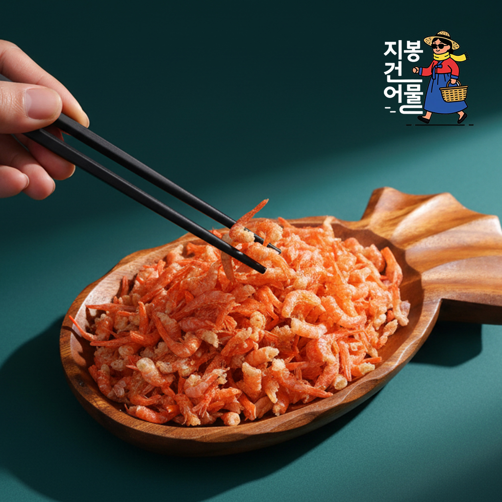 국내산 상급 두절새우 300g (소) 마른새우 - 메인 이미지