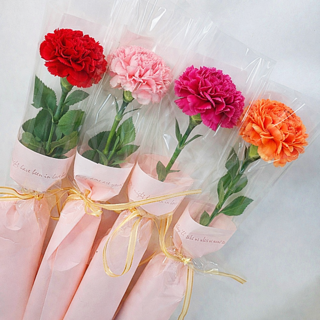 장미 거베라 카네이션 생화 한송이 꽃다발 어버이날 꽃한송이 로즈 생화택배 - 상세 이미지 4