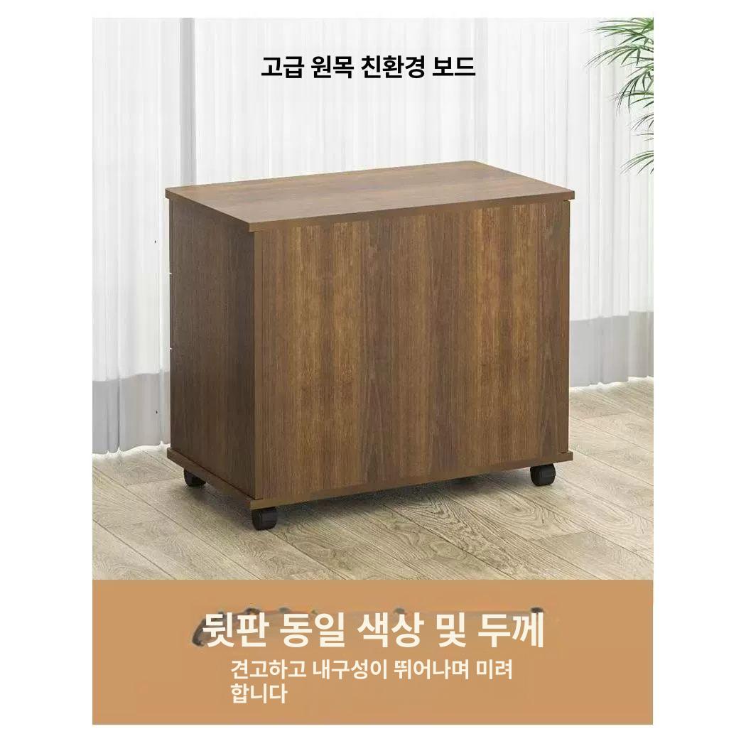 이동형 사무 서랍장 업무용 공유 심플이동서랍 화이트 이동서랍 파일 이동식 가전 양문형 - 상세 이미지 5