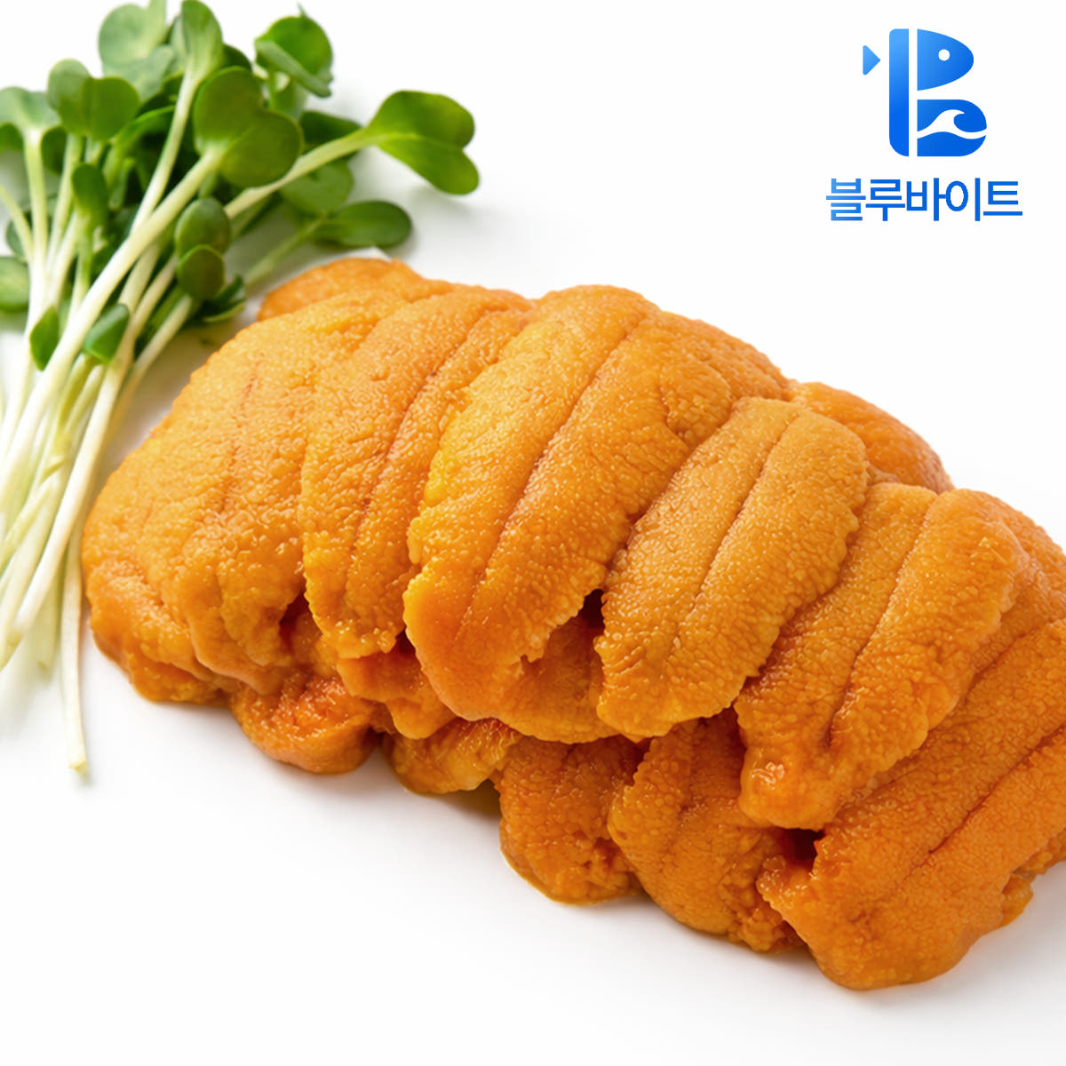 블루바이트 [블루바이트] 프리미엄 우니 성게알 100g 제철 냉동 페루 국내산 해수성게