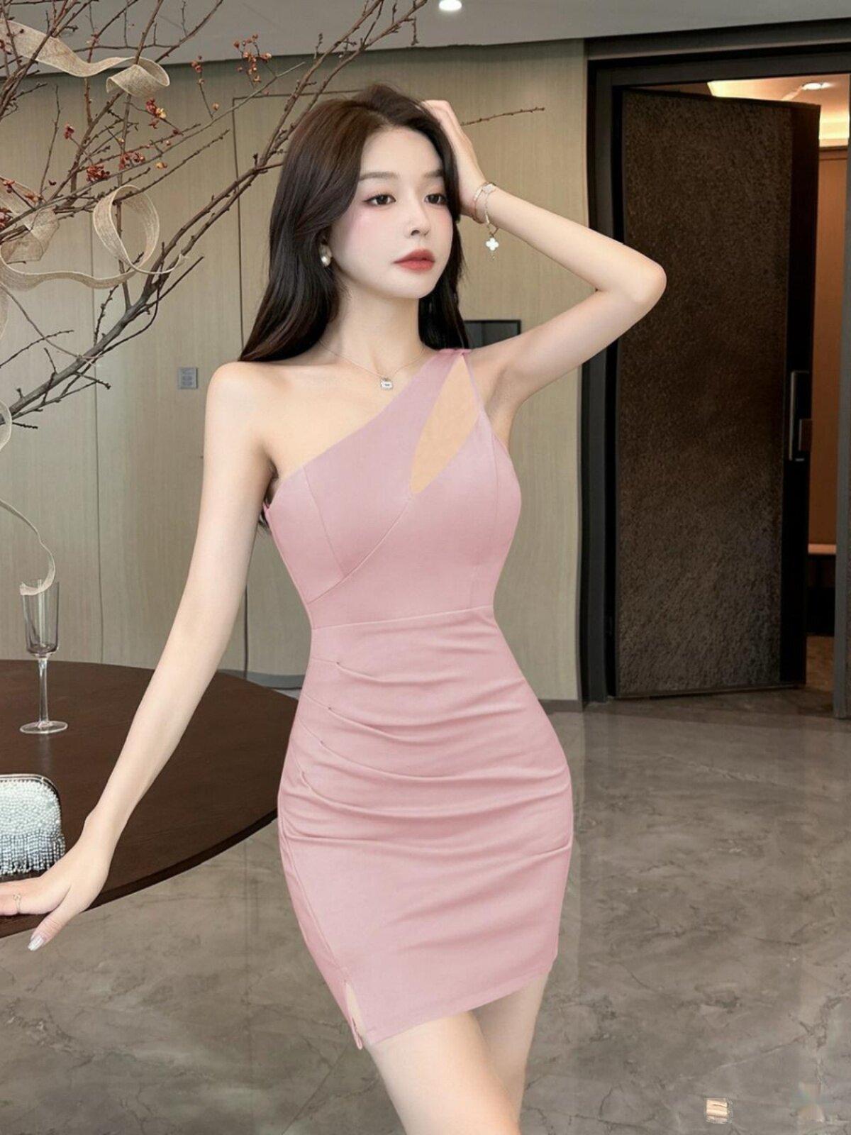 홀복 원피스 여름 쫀쫀 여캠 BJ 섹시 신상 러블리한 기념일 글램 - 상세 이미지 5
