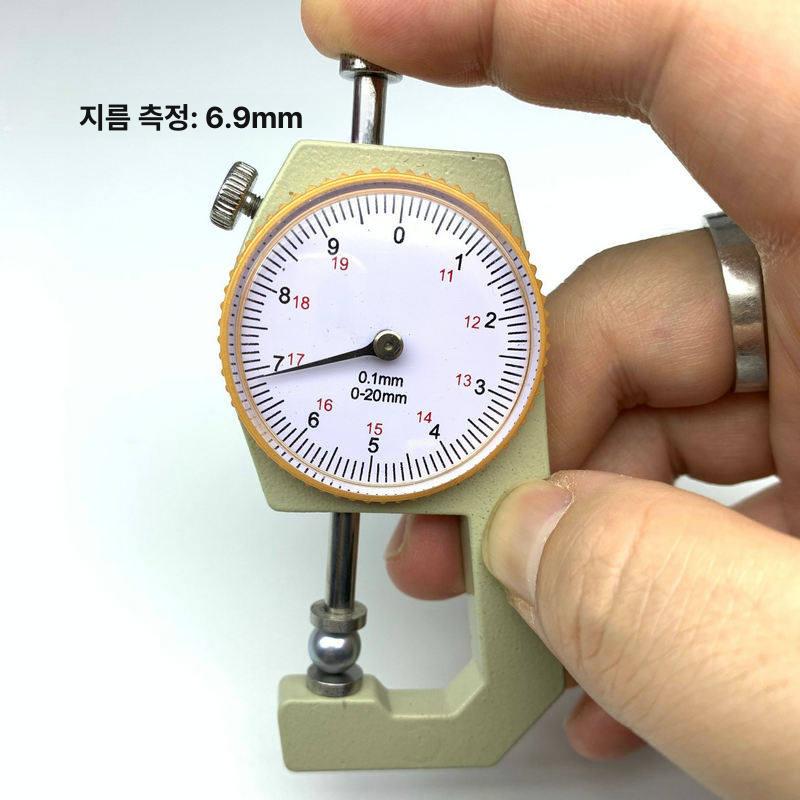 진주알 게이지 아날로그 측정도구 버니어 캘리퍼스 단순한 - 상세 이미지 2