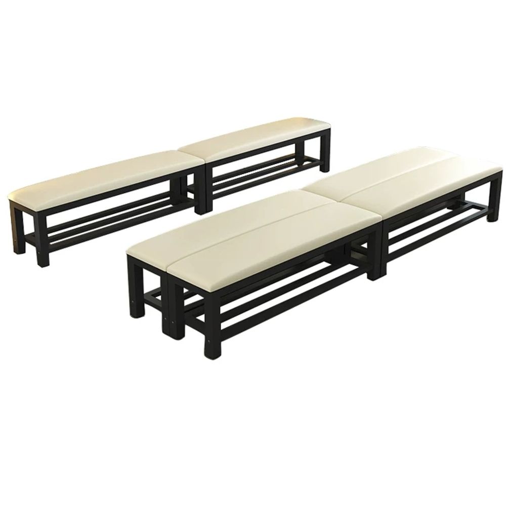 휴게실 대기의자 긴의자 100cmx35cmx45cm 벤치 이층 로비 - 상품 이미지