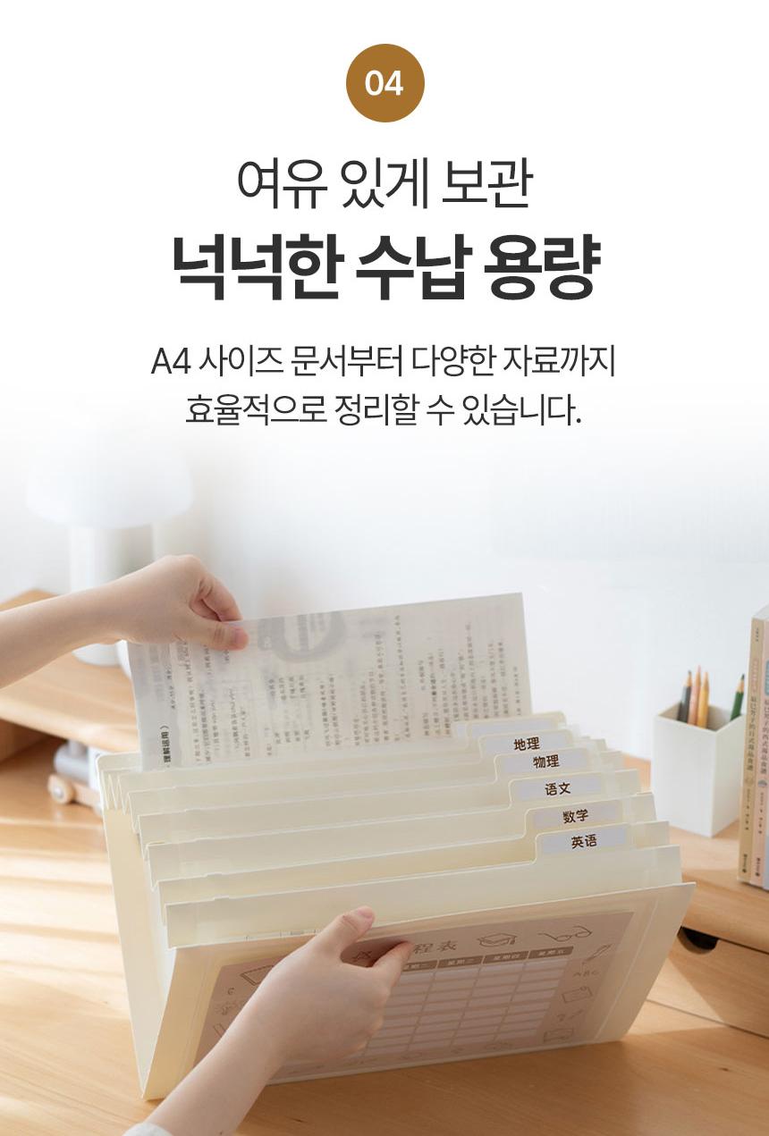 파일 화일 꽂이 벽걸이 서류 정리함 거치대 트레이 - 상세 이미지 5
