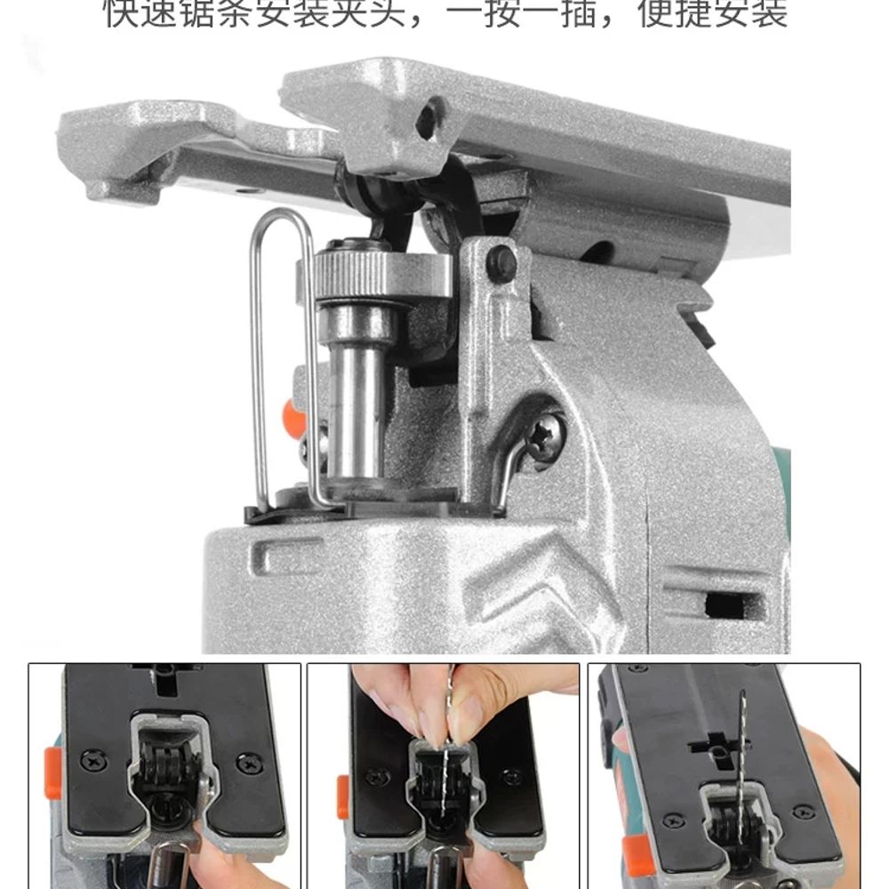 무선 충전 직소기 FJS 직소 종이상자 패키지톱날 충전직소 기본 직소 JS80A 툴 - 상세 이미지 5