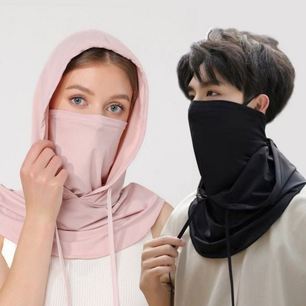 흡한속건 쿨링 후드 마스크 스포츠 자외선 차단 마스크 라이딩 골프 - 상품 이미지