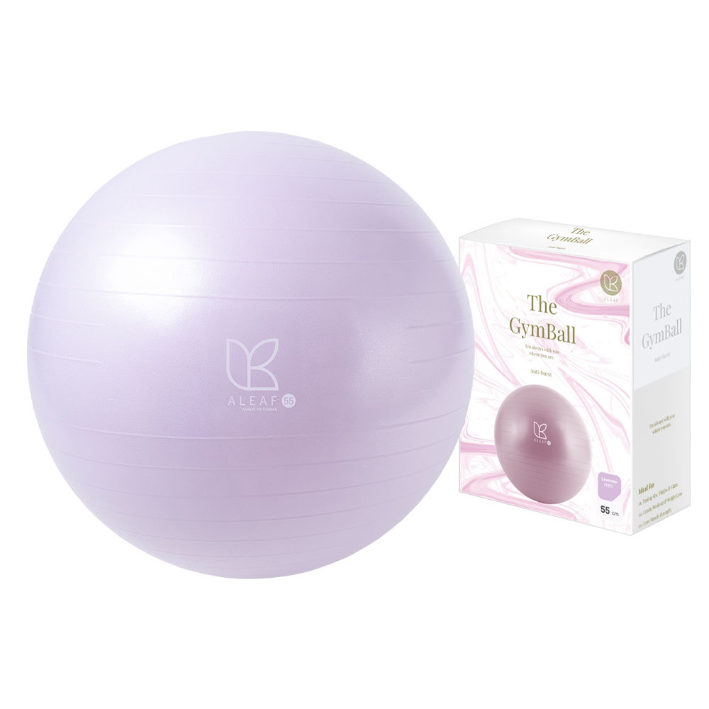 아리프 짐볼 안티버스트 요가 필라테스 임산부 55cm, 라벤더 제품 이미지