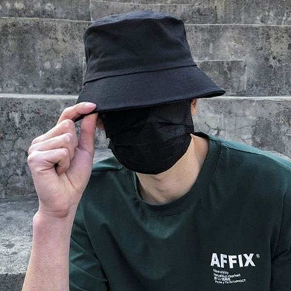 데일리 벙거지 모자 와이드 버킷 모자 캔버스 캠핑 여름 - 상품 이미지