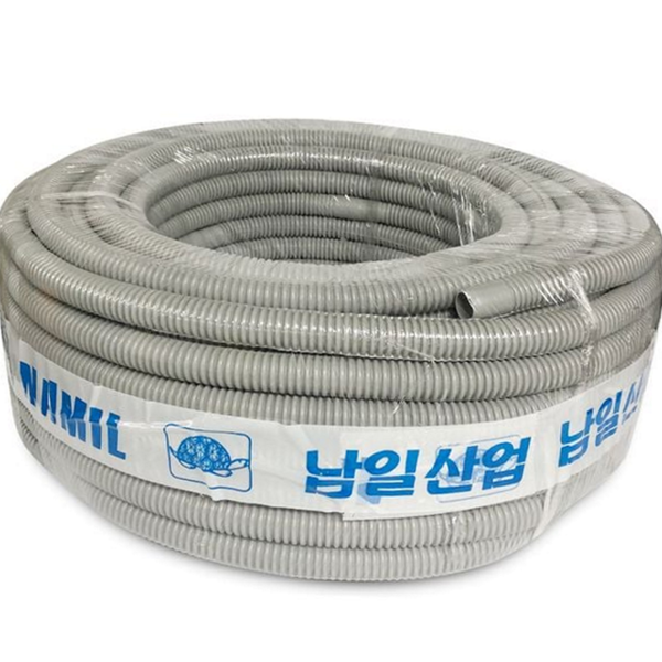 16mm 에어컨 배수 호스 자바라 에어컨 드레인 호스 실외기 부품 - 상품 이미지