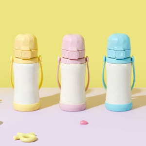 그로미미 유아텀블러 데코플레이 원터치 어린이 유치원 물병 300ml 육아맘 솔직 후기 | 실사용 리뷰 - 상품 이미지 2