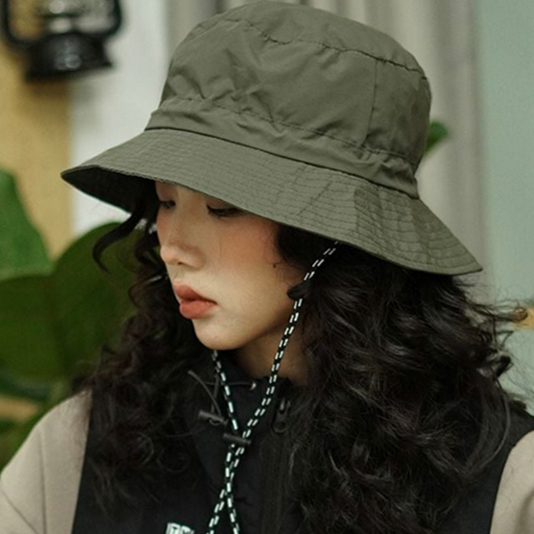휴대용 접이식 버킷 햇 캐주얼 아웃도어 사파리 모자 여행용 여름 - 상품 이미지