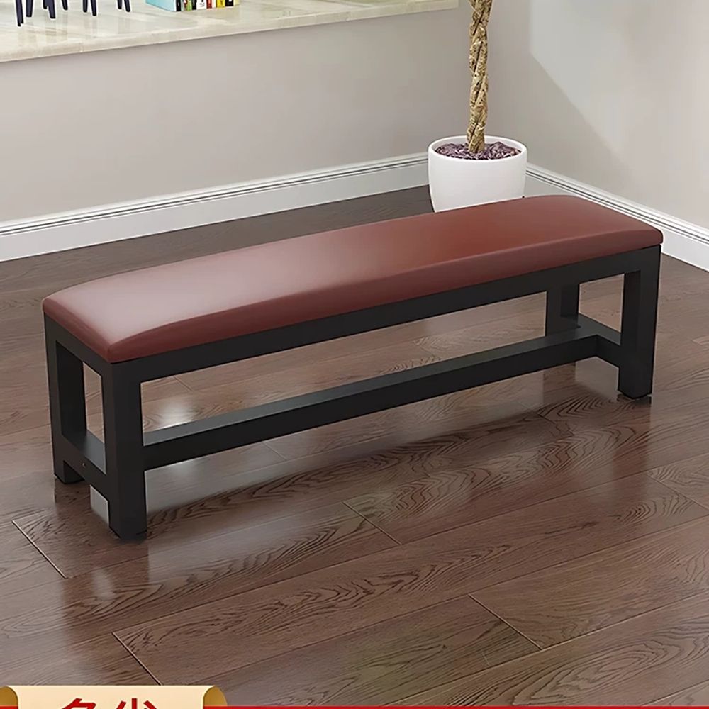 휴게실 대기의자 긴의자 100cmx35cmx45cm 벤치 이층 로비 - 상세 이미지 2