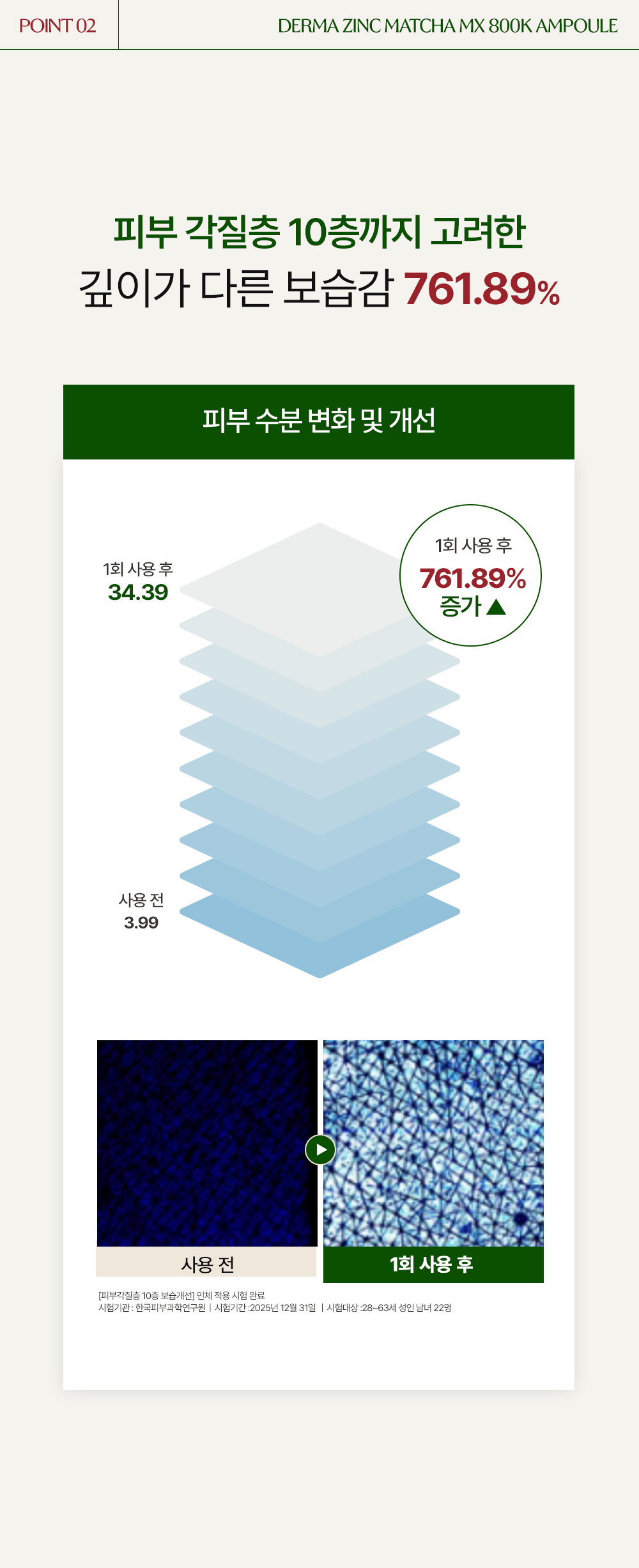 korean zinc matcha niacinamide ampoule