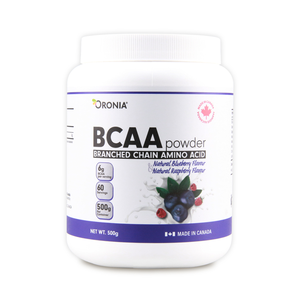 오로니아 BCAA 파우더 500g 블루라즈베리맛 60회분 - 상품 이미지